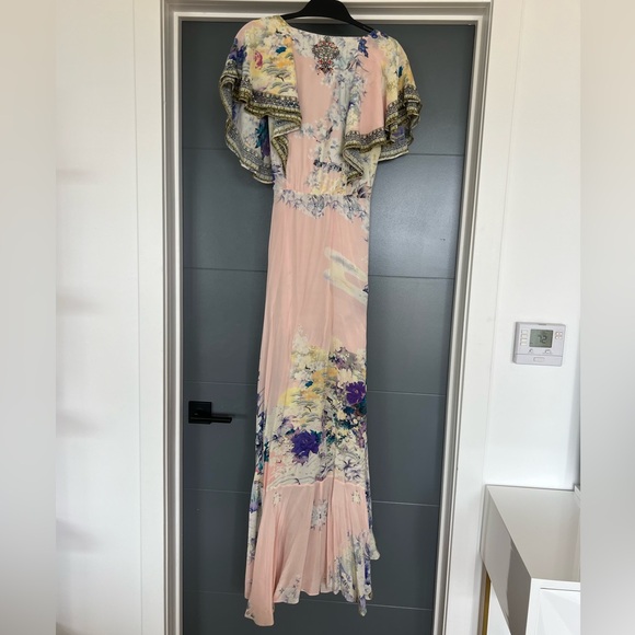 Camilla Harajuku Heiress Frill Sleeve Long Dress in Small - Picture 4 of 11